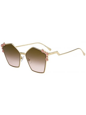 Slnečné okuliare FENDI, model CAN EYE FF 0261 pink gold