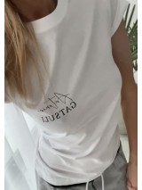 Antonina Gatsuli tričko biele