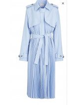 Trenč kabát modrý