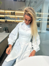 Blúzka Dubai biela s nitmi