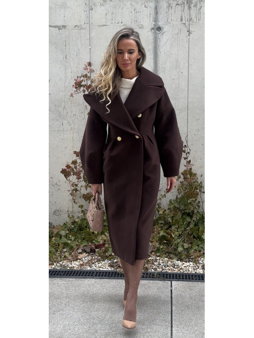 Antonina Gatsuli Jackie kabát dlhý